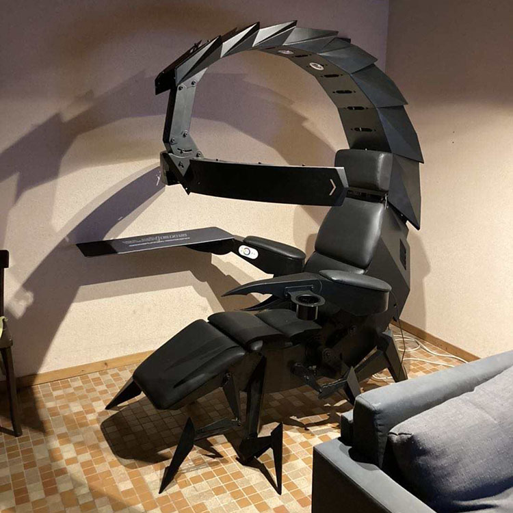 Office Tech Design - Sedia da Gaming Scorpion a Gravità