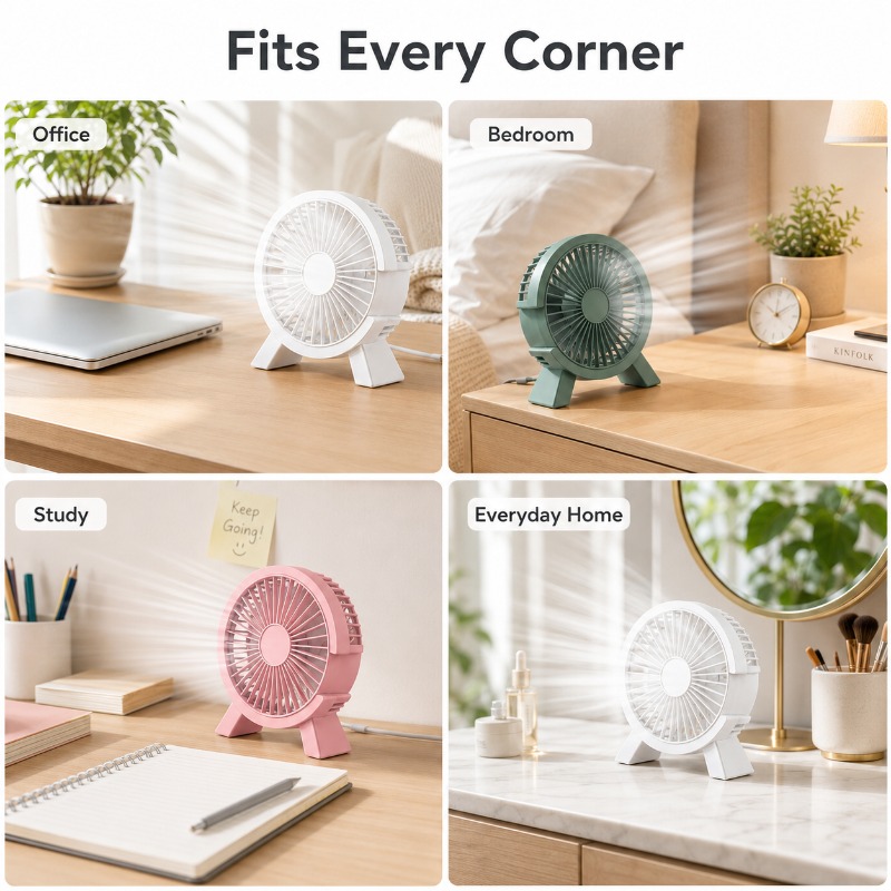 Mini Ventilatore da Tavolo Ric - Home Office Tech Gadgets recensione e prezzo