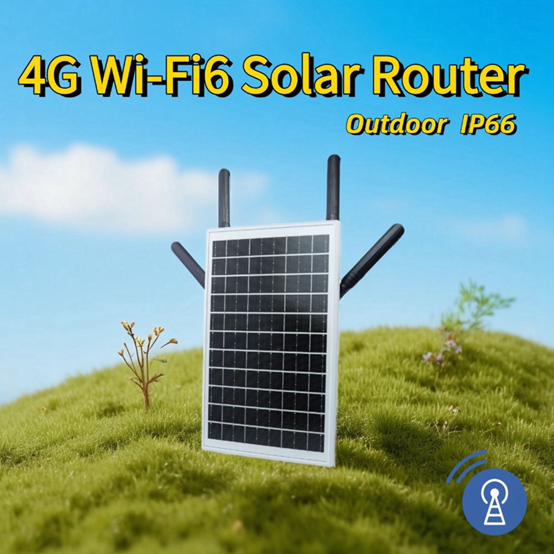 Router WiFi 4G LTE Solare da 1 - 4G Lte Router Sim recensione e prezzo