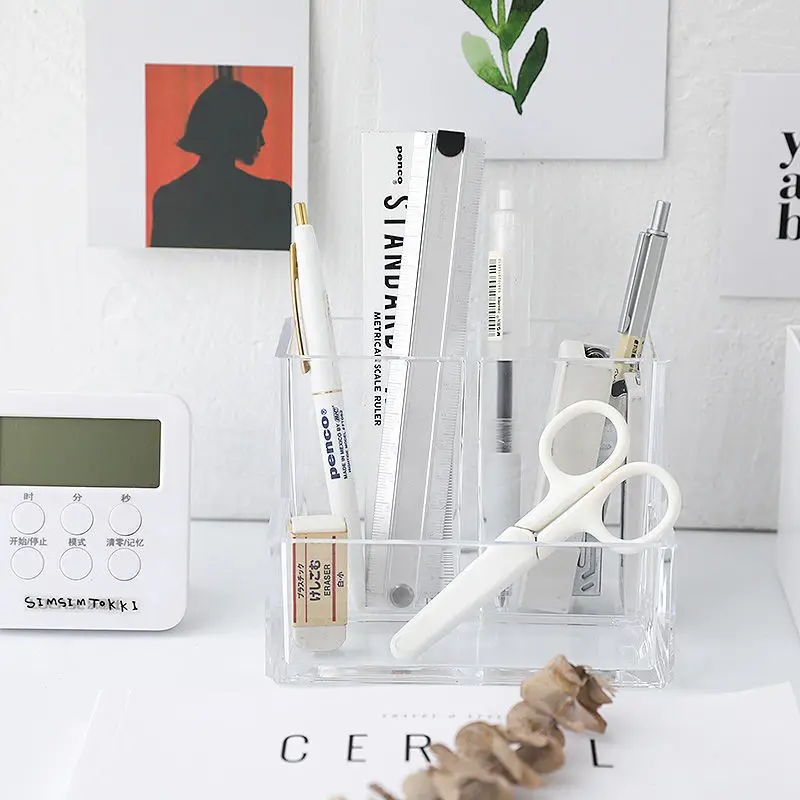 Portapenne a tre scomparti tra - Home Office Tech Gadgets recensione e prezzo