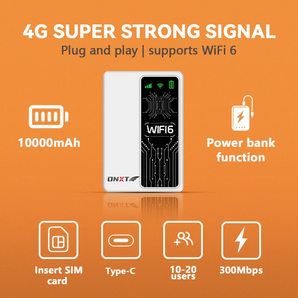 Router WiFi6 4G LTE M20 300Mbp - 4G Lte Router Sim recensione e prezzo