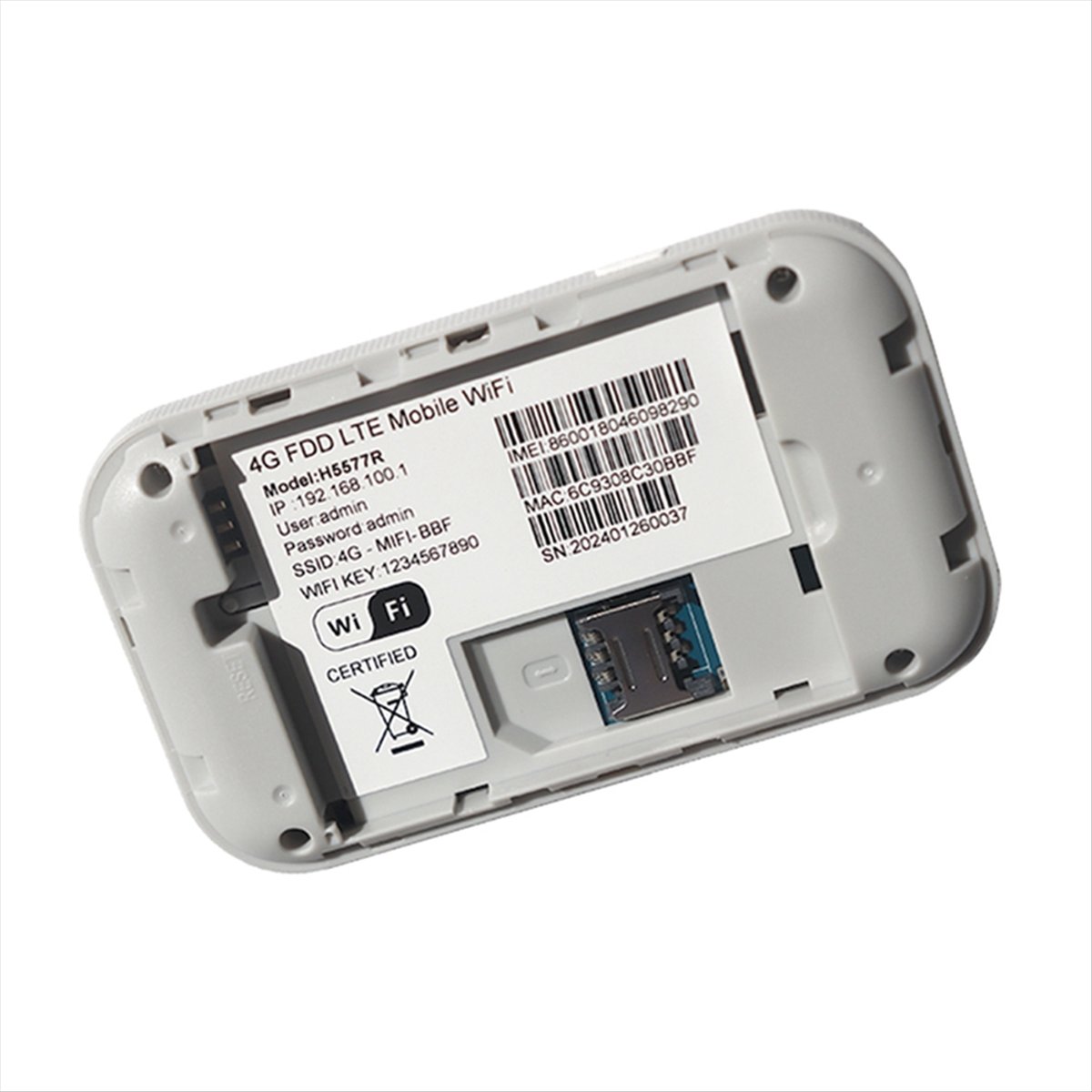 Router WiFi Mobile Mini AS62 4 - 4G Lte Router Sim recensione e prezzo